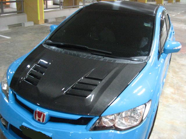 Roof (Civic FD) -Semi Gloss CF